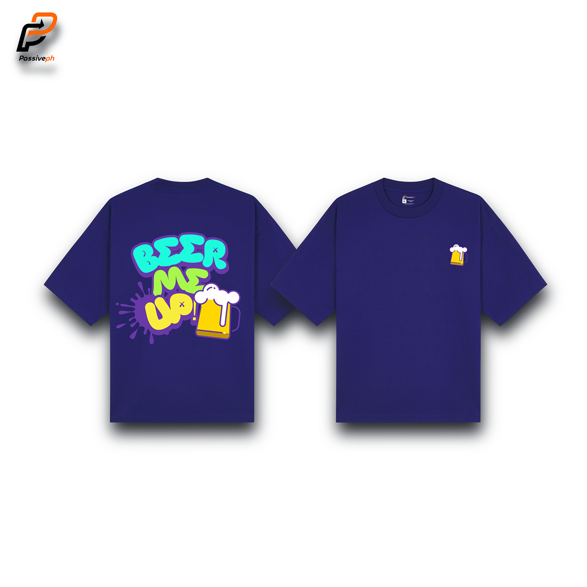 Beer Me Up | Oversized Dark Blue