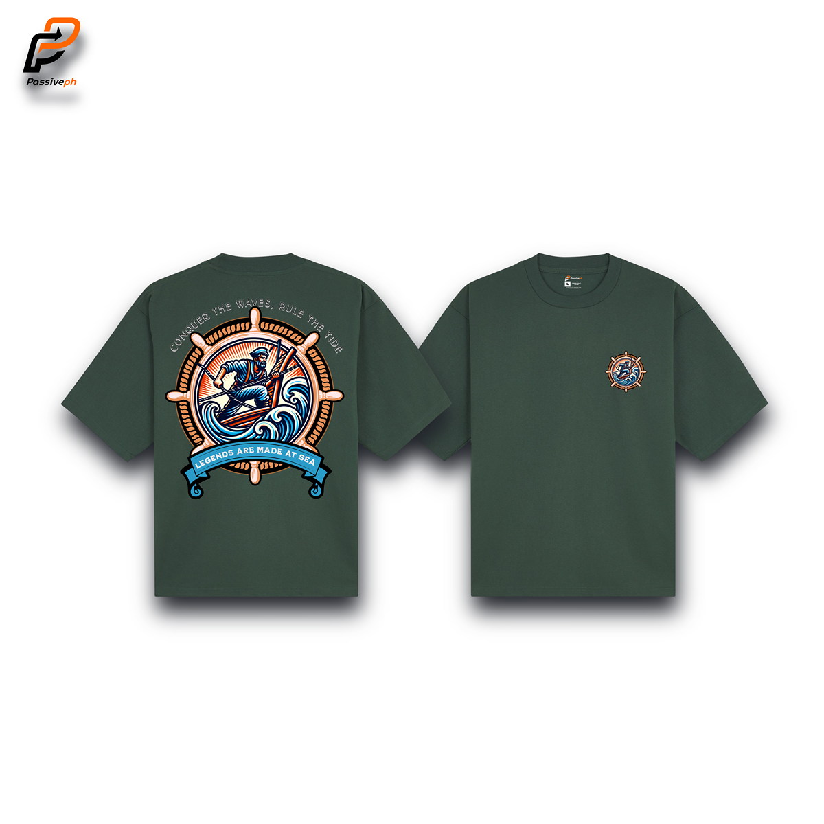 Legends Are Made At Sea | Oversized