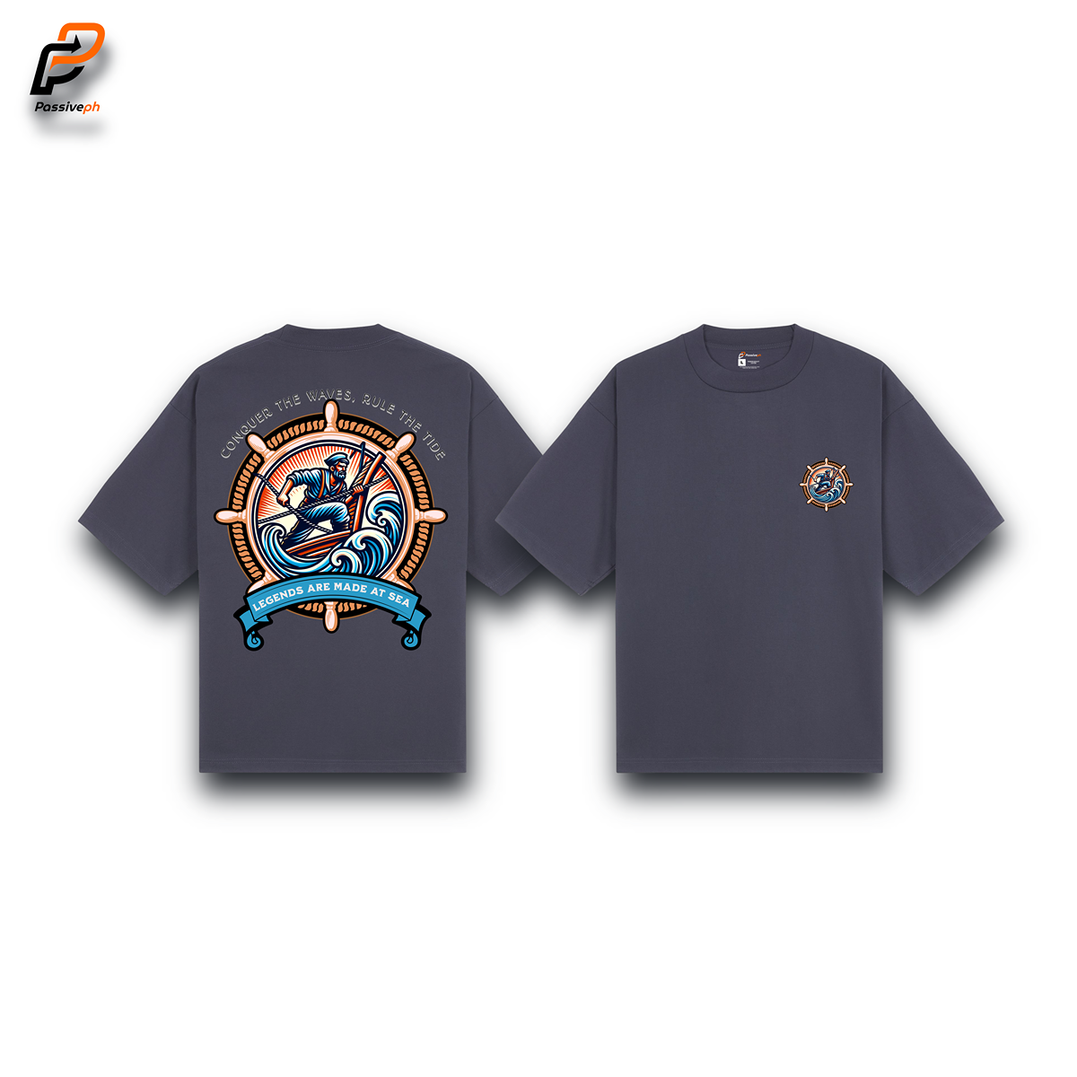 Legends Are Made At Sea | Oversized