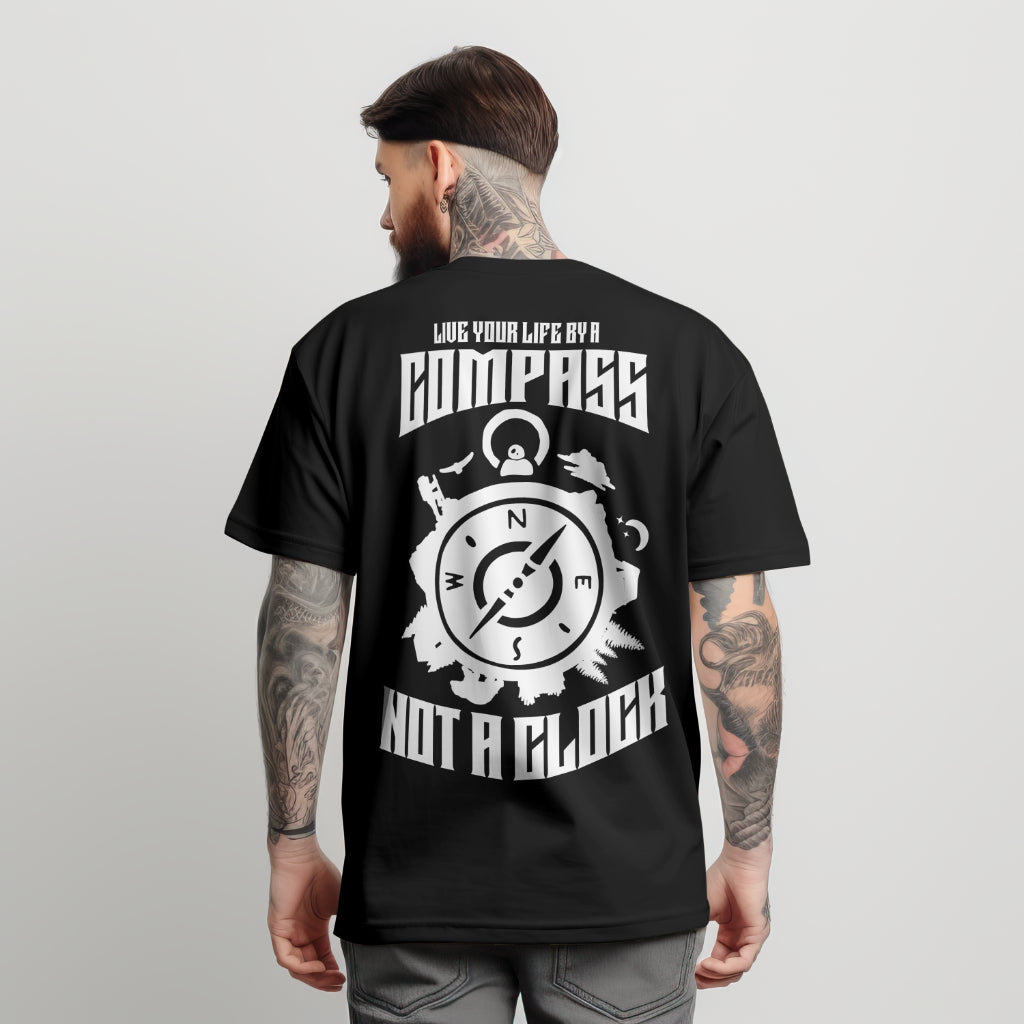 Live Your Life By A Compass | Oversized