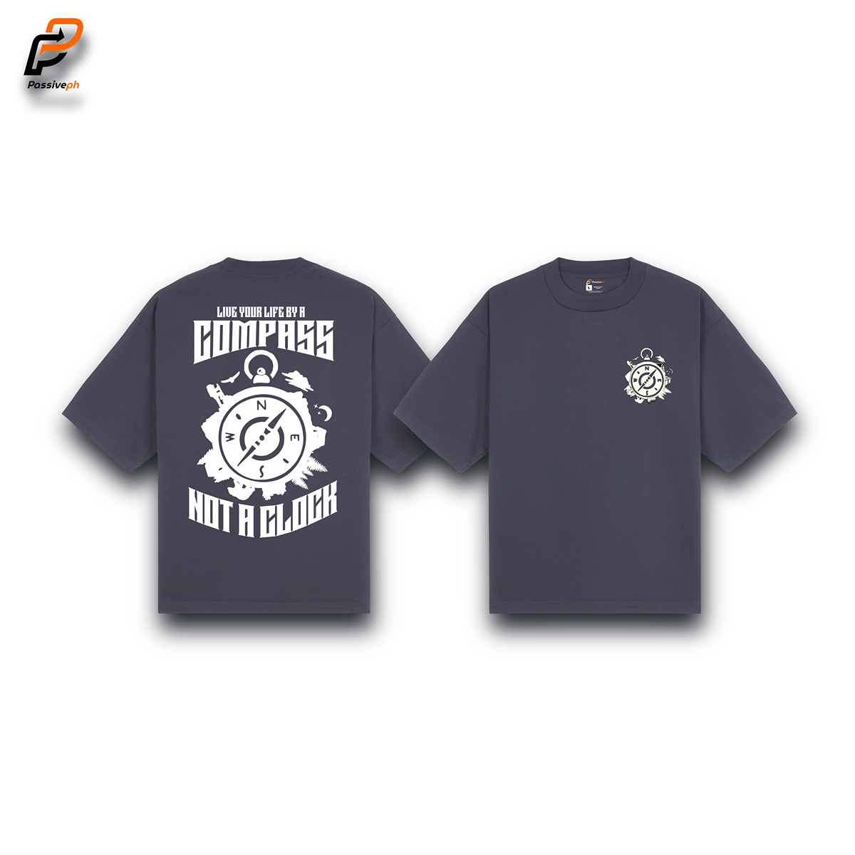 Live Your Life By A Compass | Oversized