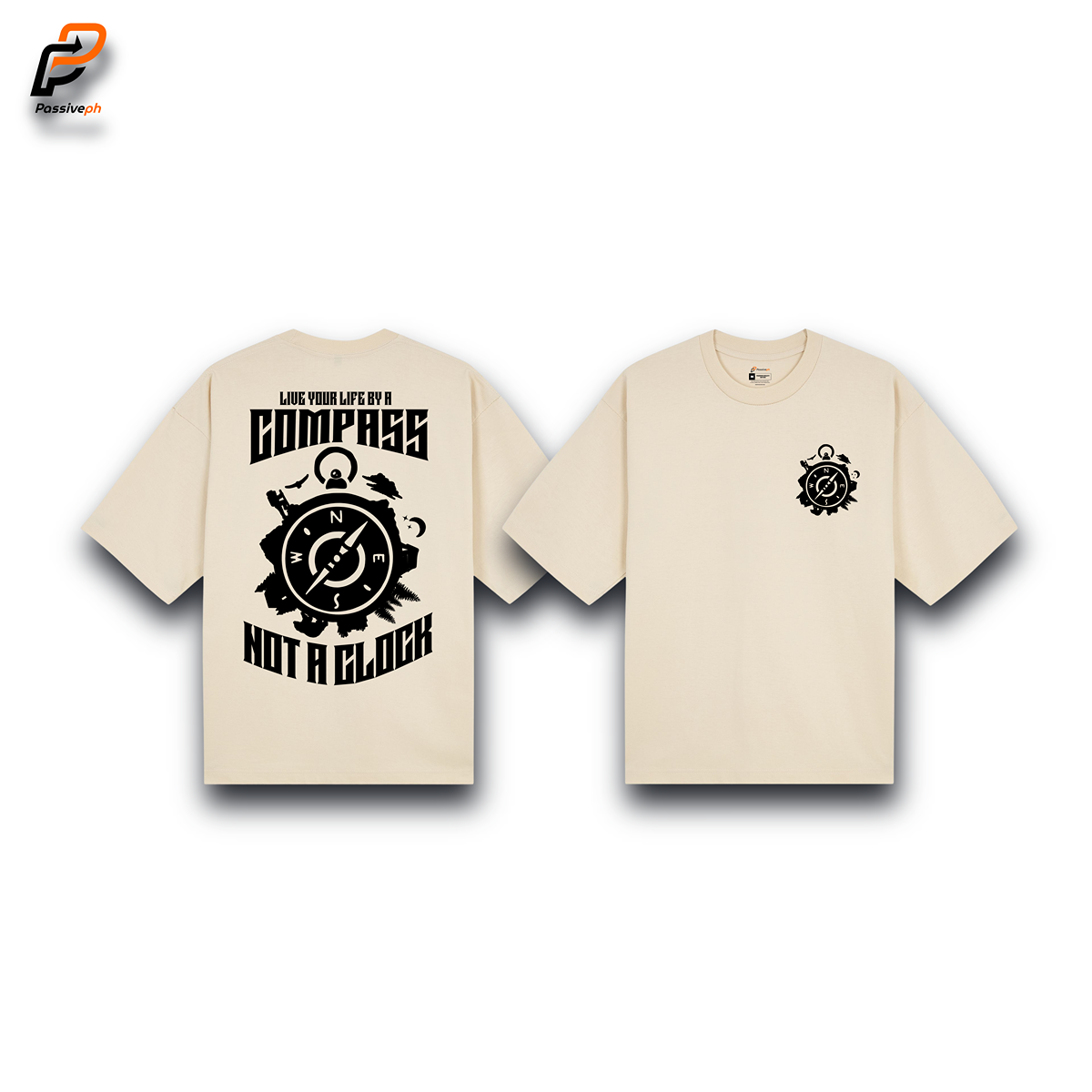 Live Your Life By A Compass | Oversized
