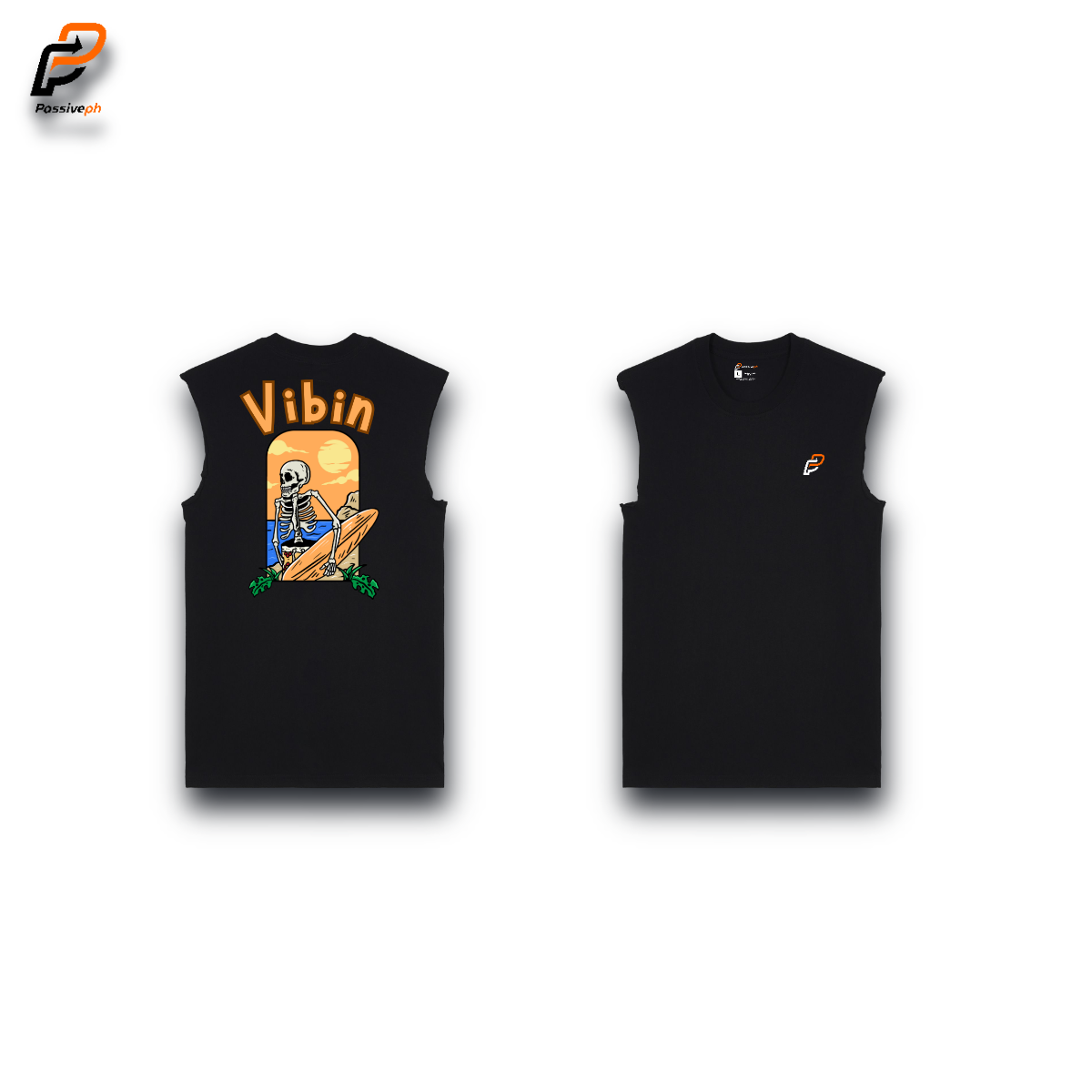 Skull Vibin | Sleeveless