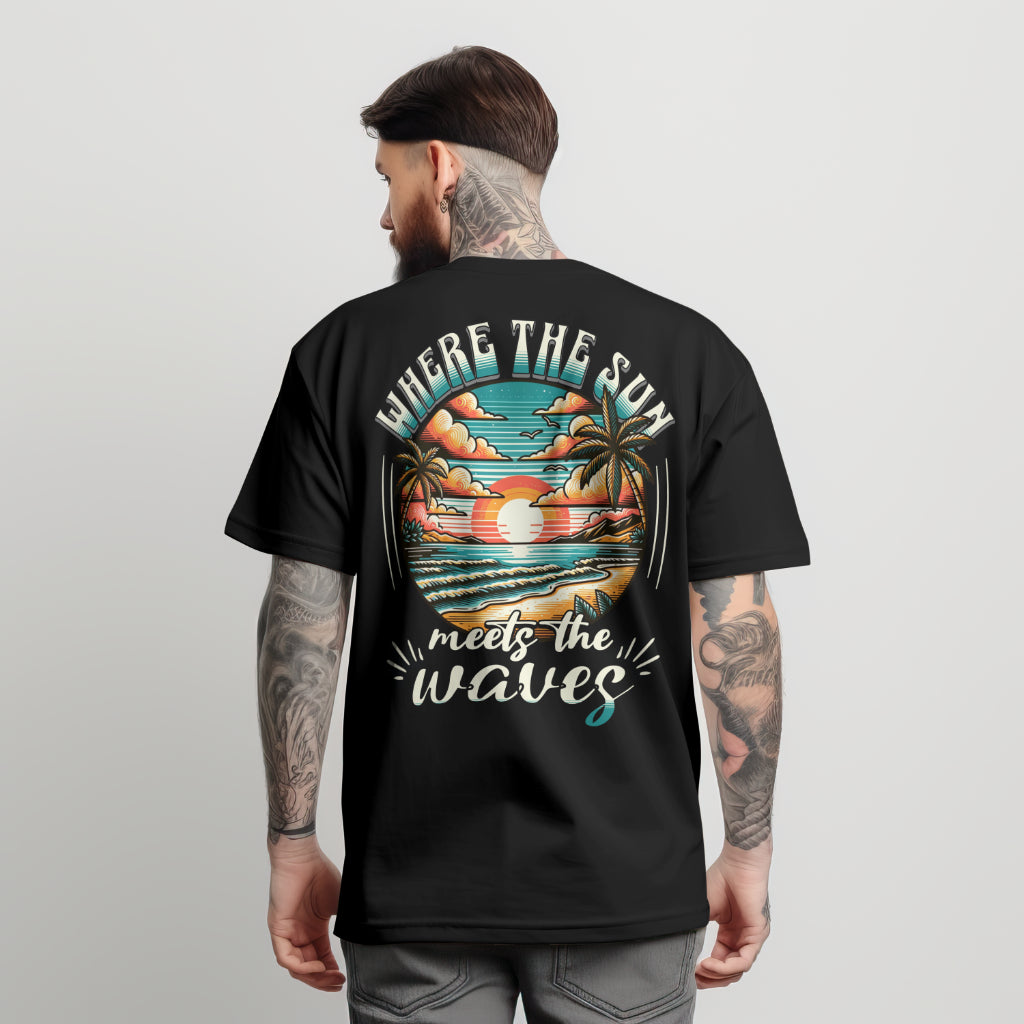 Where the Sun meets the Waves | Oversized