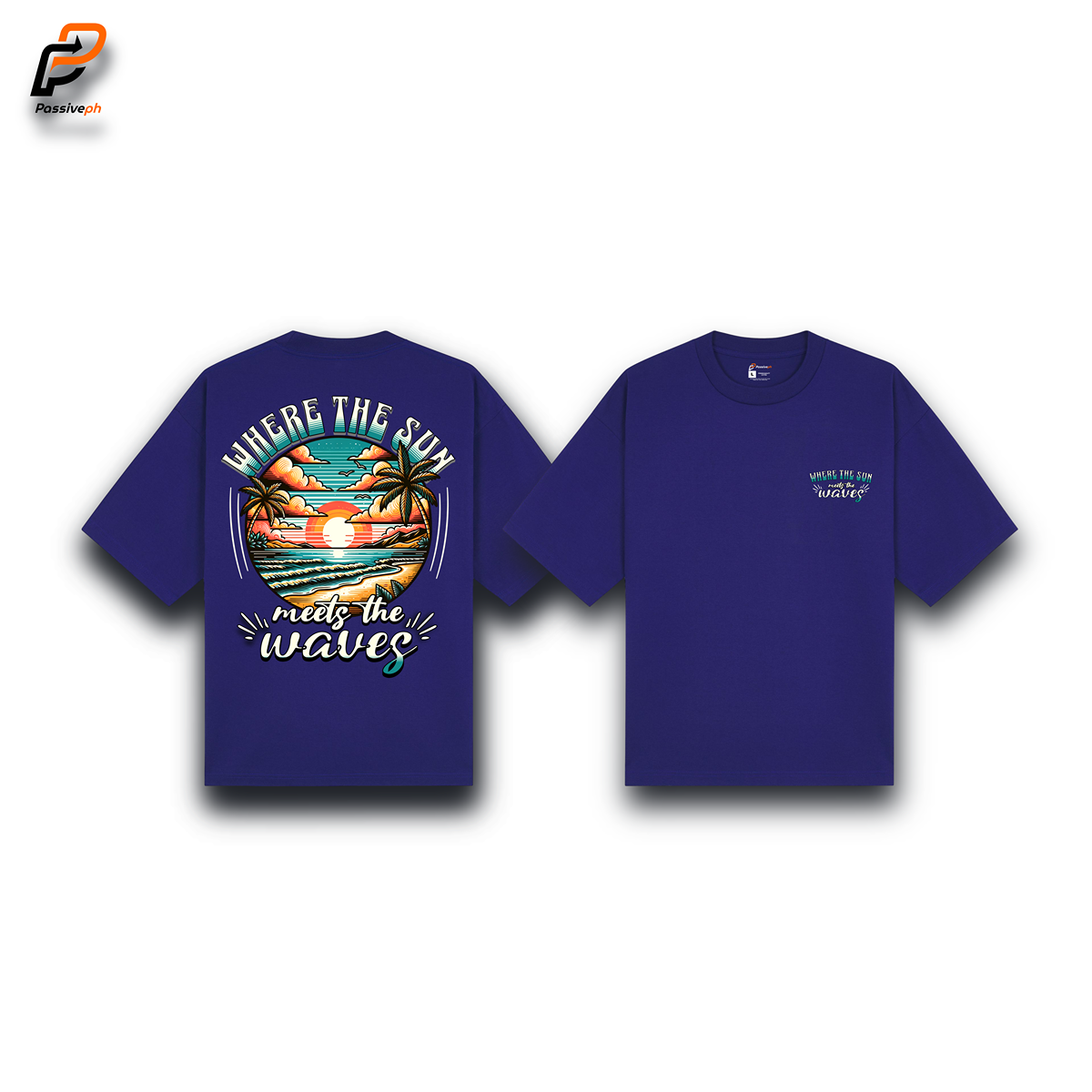 Where the Sun meets the Waves | Oversized