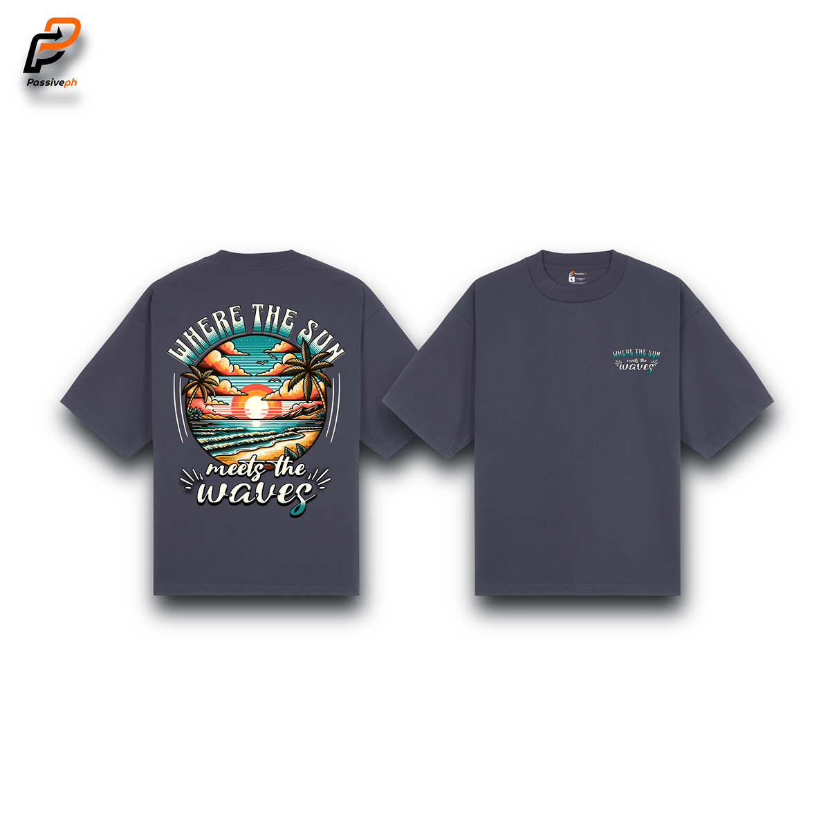 Where the Sun meets the Waves | Oversized