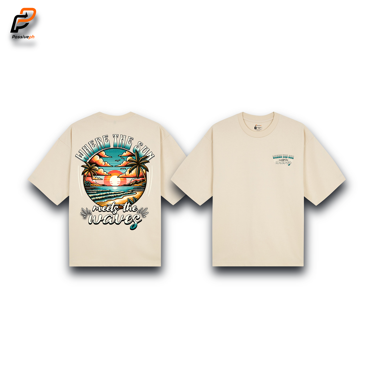 Where the Sun meets the Waves | Oversized