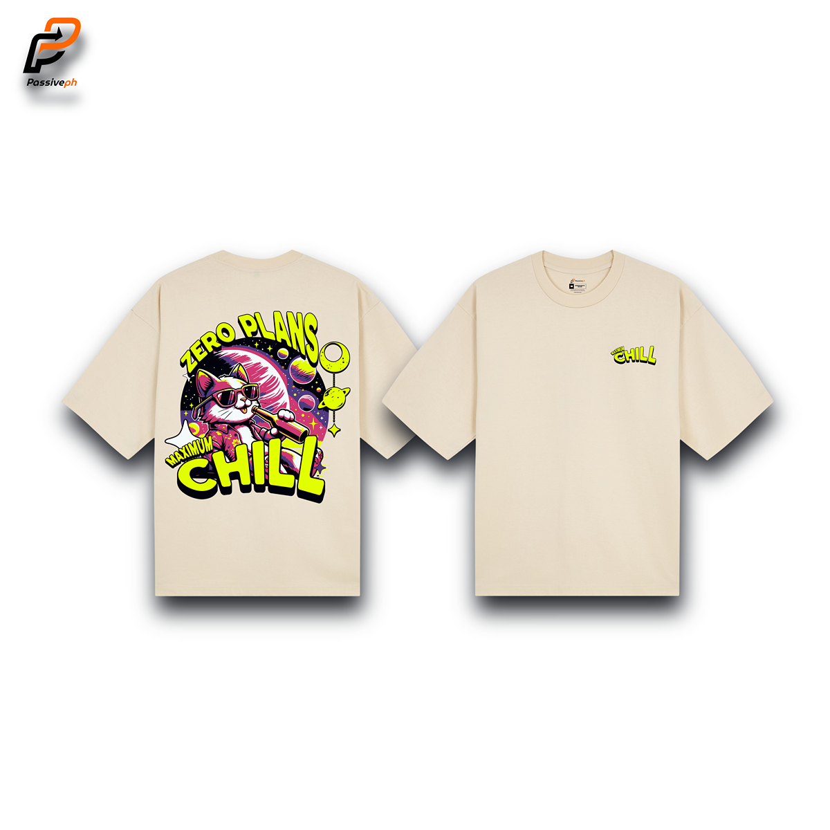 Zero Plans Maximum Chill | Oversized